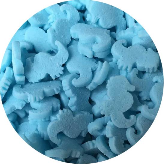 Cukrové zdobení mořský koník modrý 60g - Scrumptious