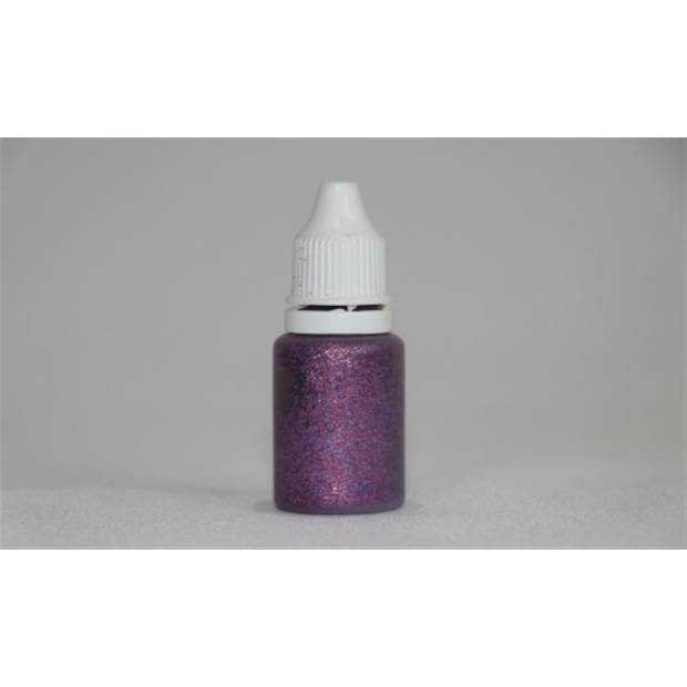 Gel na povrchy s glitry 15ml fialová - Rolkem