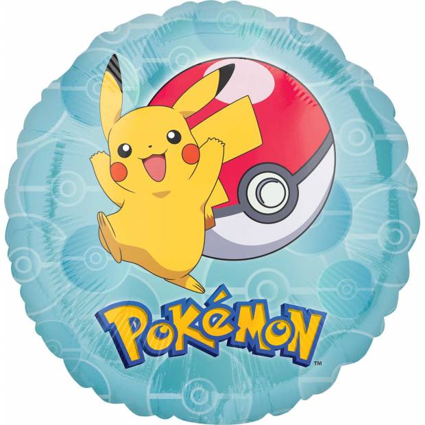 Fóliový balónek Pokemon Pikachu 43 cm - Amscan