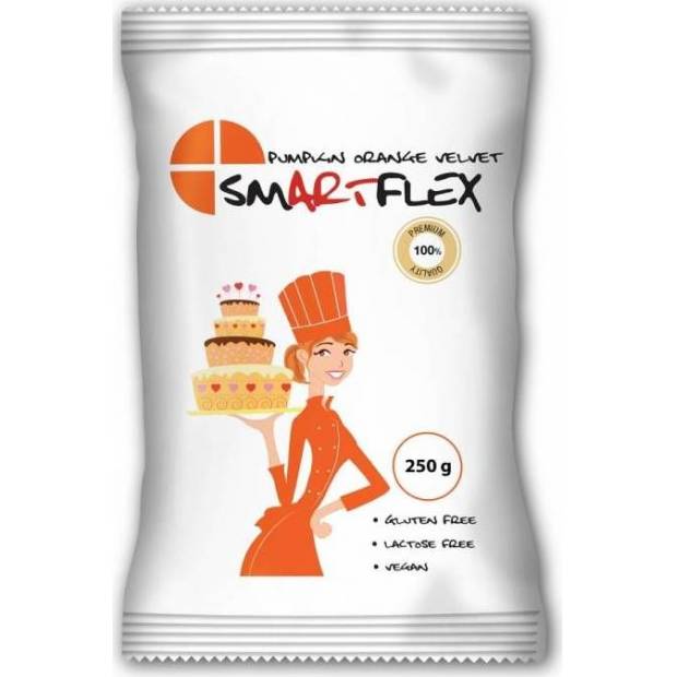 Smartflex Pumpkin Orange Velvet Vanilka 0,25 kg v sáčku 0025 dortis