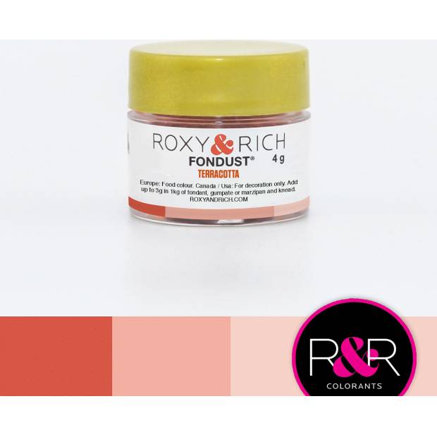 Prachová barva 4g terakota - Roxy and Rich