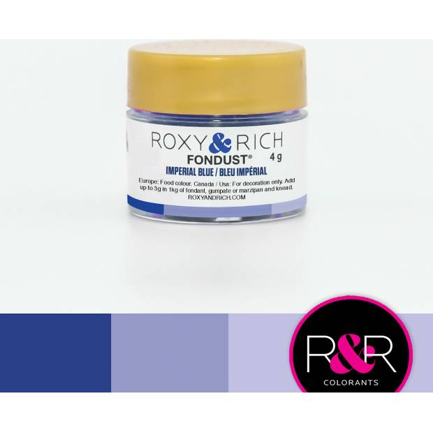 Prachová barva 4g modrá imperial - Roxy and Rich
