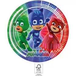 Papírový talíř na párty 23cm PJ Masks - Procos