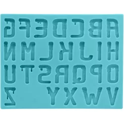 Silikonová formička abeceda horor 15x11,5cm - Cakesicq