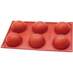 Silikonová forma kopule 30x17cm Ø7cm - Cakesicq