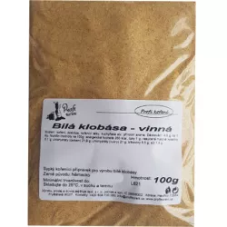 Bílá klobása - vinná 100g koření - Koření