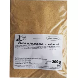 Bílá klobása - vinná 200g - Koření
