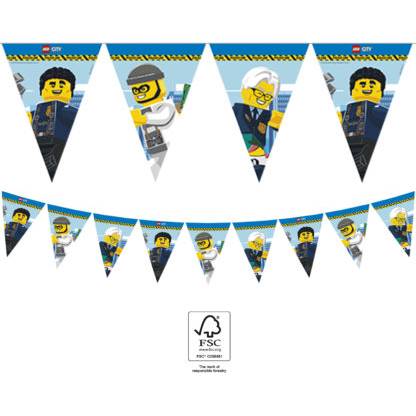 Girlanda Lego city vlaječky - Procos