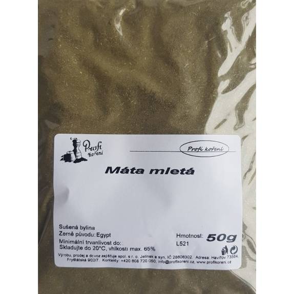 Máta mletá (50g) - Koření