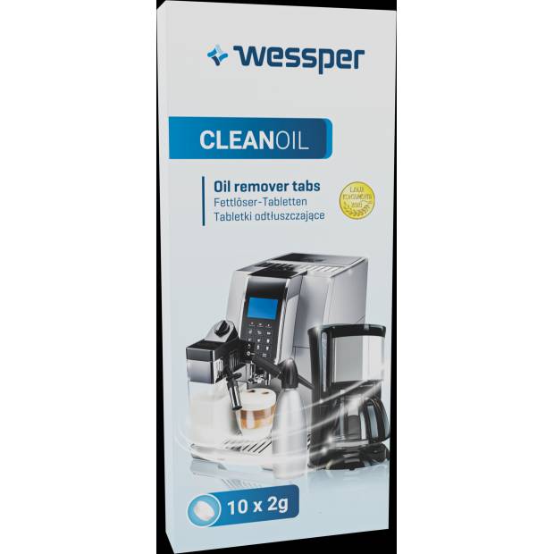 Čistící tablety 10 x 2g pro kávovary Bosch, Saeco a krups - Wessper