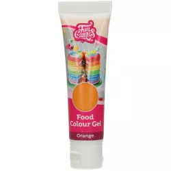 Gelová barva oranžová 30g - FunCakes