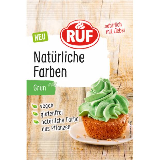Přírodní barva zelená 8g 12596 - RUF