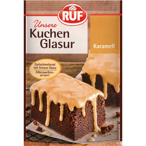 Karamelová dortová glazura 100g - RUF