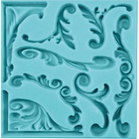Silikonová formička ornament 10x10cm - Cakesicq