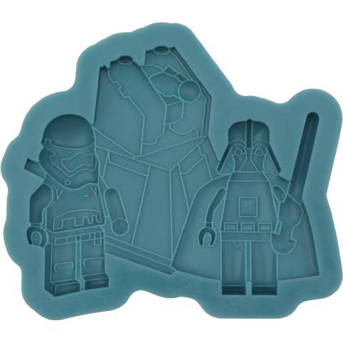 Silikonová formička star wars 9x8cm - Cakesicq