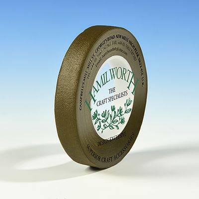 Floristická páska 12mm x 27m olivově zelená - Hamilworth