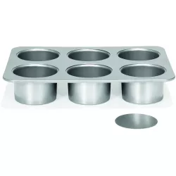 Forma na mini cheesecake 8cm - Patisse