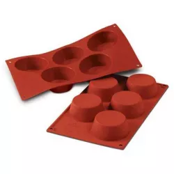 Silikonová forma na muffiny 8x3,2cm 675ml - Silikomart
