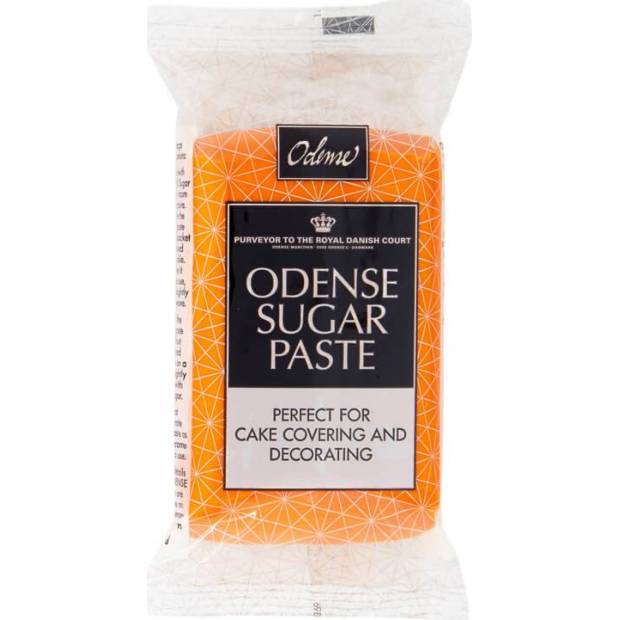 Potahovací hmota oranžová 250g - Odense