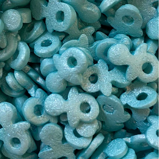 Cukrové zdobení modré dudlíky 60g - Scrumptious
