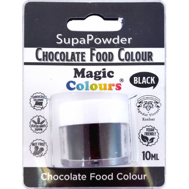 Prášková barva do čokolády Magic Colours (5 g) Choco Black