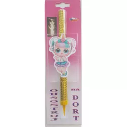 Dortová fontána Unicorn Girl - 1ks - PREZENT