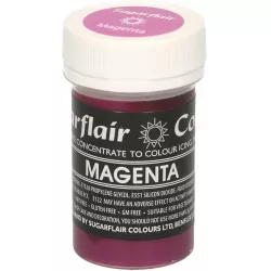 Gelová barva sugarflair magenta (25g) - Sugarflair
