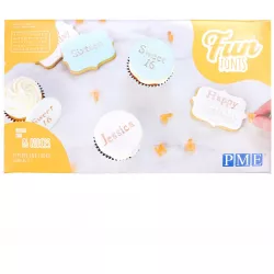 Vytlačovací abeceda PME Fun Fonts 66ks - PME