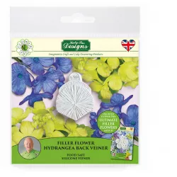 Silikonová formička žilkovač Hydrangea 4cm - Katy Sue