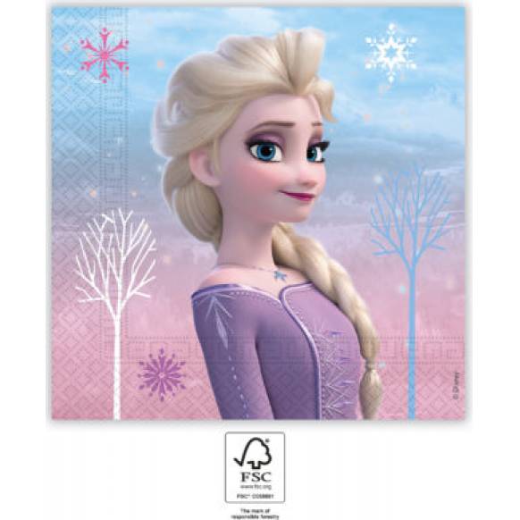 Ubrousky 33x33cm Frozen 20ks - Procos