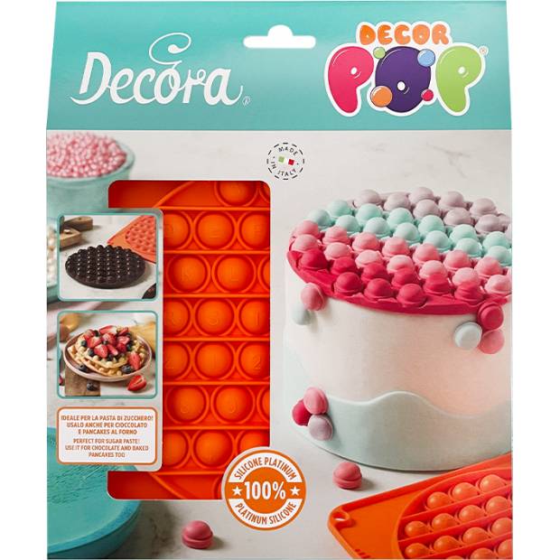 Silikonová forma POPIT DecorPop kruh - Decora