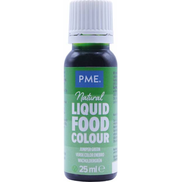 Přírodní potravinářská barva zelená 25 ml - PME
