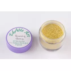 Prachová barva Sunny Gold - Edable Art