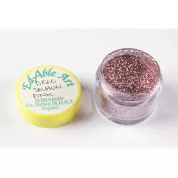 Třpyt dekorační disco Salmon Pink - Edable Art