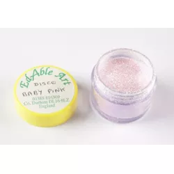 Třpyt dekorační disco Baby Pink - Edable Art