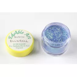 Třpyt dekorační disco BlueBell - Edable Art
