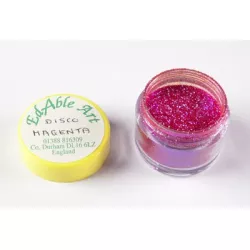 Třpyt dekorační disco Magenta - Edable Art
