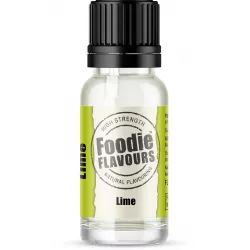Přírodní koncentrované aroma 15ml limetka - Foodie Flavours