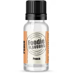 Přírodní koncentrované aroma 15ml broskev - Foodie Flavours