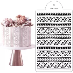 Stencil šablona oriental clasic 40x21cm - Cakesicq
