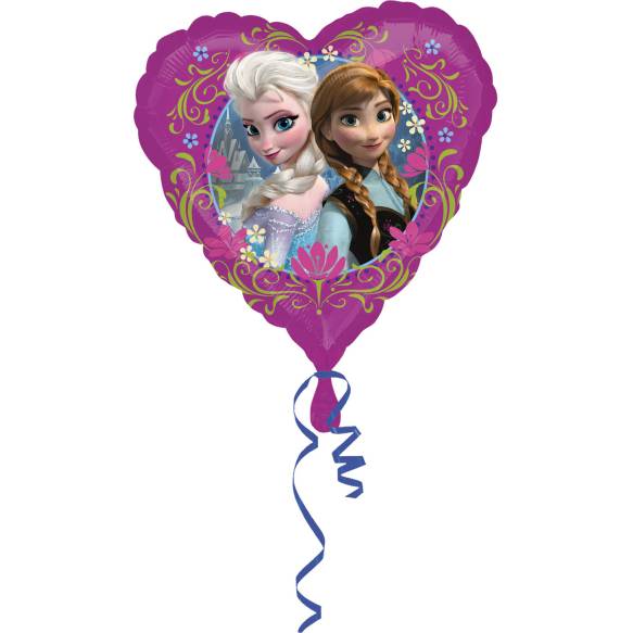 Fóliový balónek srdce Frozen - Amscan