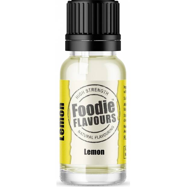 Přírodní koncentrované aroma 15ml citrón - Foodie Flavours