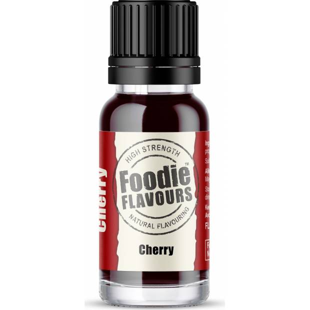 Přírodní koncentrované aroma 15ml třešeň - Foodie Flavours