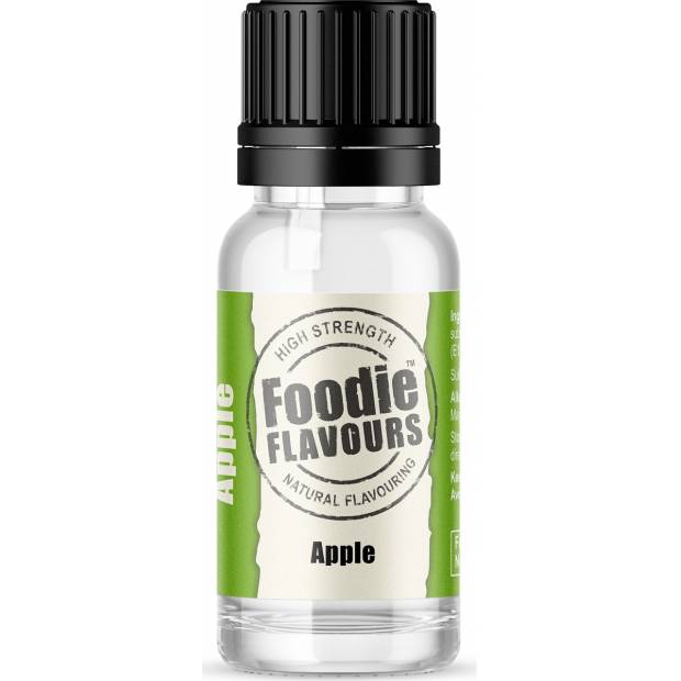 Přírodní koncentrované aroma 15ml jablko - Foodie Flavours