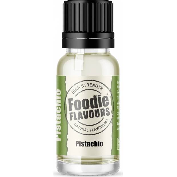 Přírodní koncentrované aroma 15ml pistácie - Foodie Flavours