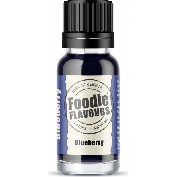 Přírodní koncentrované aroma 15ml borůvka - Foodie Flavours