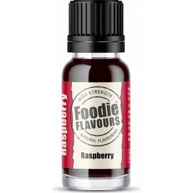 Přírodní koncentrované aroma 15ml malina - Foodie Flavours