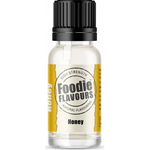 Přírodní koncentrované aroma 15ml med - Foodie Flavours