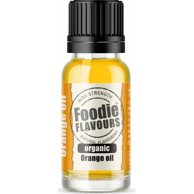 Přírodní koncentrované aroma 15ml pomerančový olej - Foodie Flavours