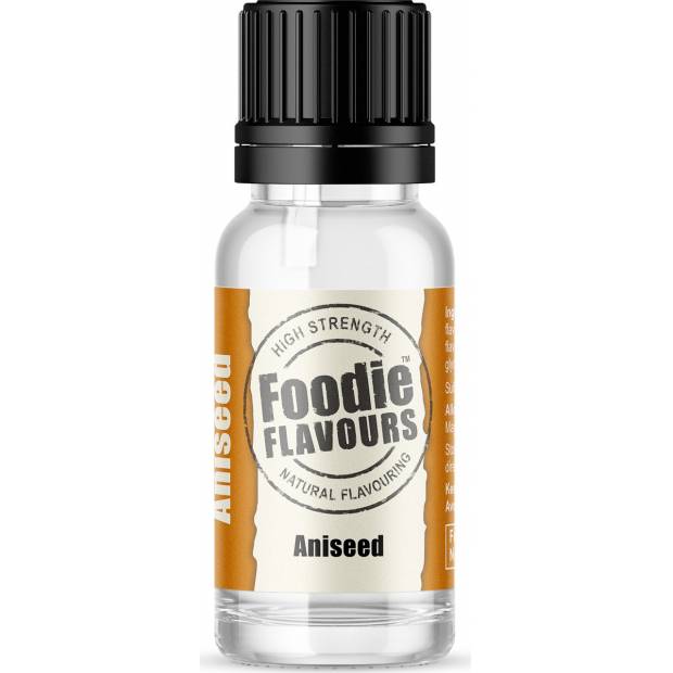 Přírodní koncentrované aroma 15ml anýz - Foodie Flavours